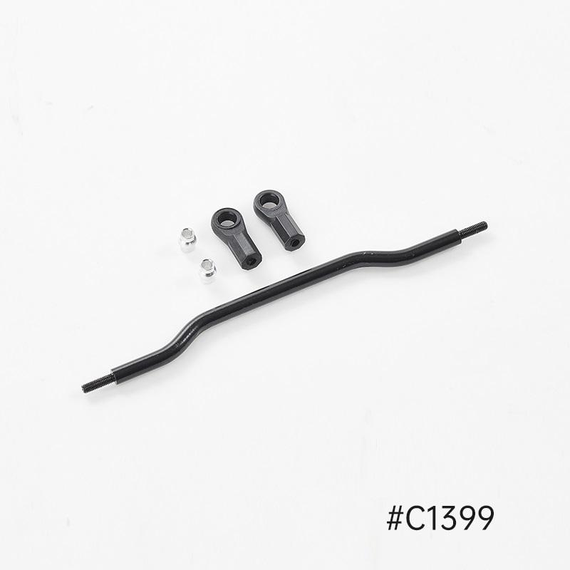 FMS 1/10 Atlas RC Truck Car Parts Front Bumper Main Gear Box Set Light Cup Shock Absorbers
