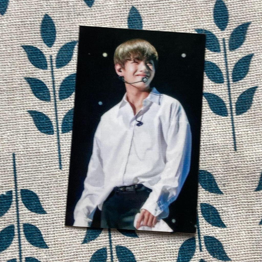 [USED] BTS Reaching You DVD Taehyung V Trading Card 1