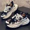 Trendy Dad Shoes, Fashionable and Individual Casual Shoes, Breathable Thick-soled, Versatile Sports Shoes for Men  B35