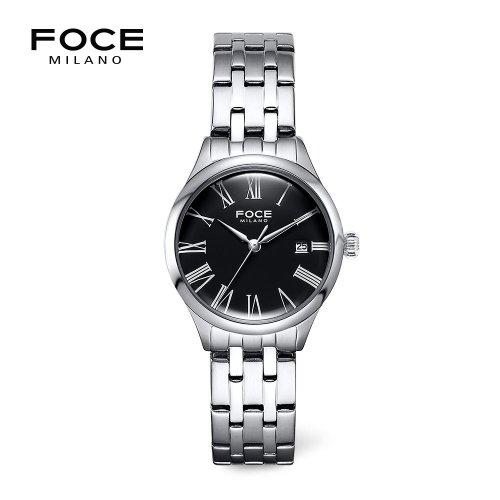 

[FOCE] FOCE 26mm Women s Date Metal Watch FM7601LM-BK FREE