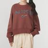 Nike Sweatshirts Women's Umber Crew Neck Moderate FV7675-218
