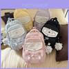 Student Backpack For Girls And Boys Nylon Lightweight With Air Cushion Straps For Campus Use