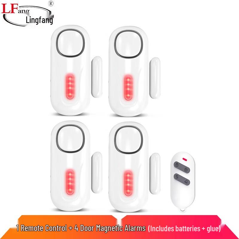 LFang KR-D2 Wireless Door Window Alarm System CN plug (adapter included)