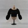 16 Scale Costume Figure Clothes for Women, Secretary Outfit, HR Outfit, Workwear Jacket, Cute Jacket, Single-Shoulder Ice-Thread Foam Sleeve Jacket