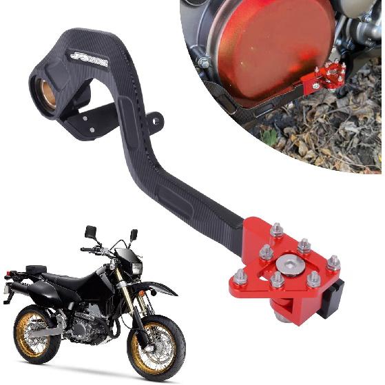 AnXin Motorcycle Rear Brake Pedal Foot Lever for DRZ400 00-04,DRZ400S 00-23,DRZ400E 00-07,DRZ400SM 05-23 Gold