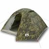 VidaXL Camouflage Waterproof 3 Person Dome Camping Tent, Tent, Camping Shelter, Garden Shelter, Garden Tent, 4009617