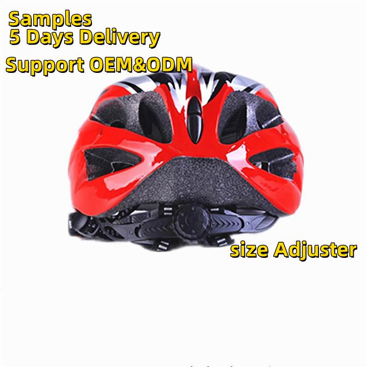Lightweight Bike Cycling Helmet CE EN1078 Certification Mountain Bicycle Half Helmets for Adult Man Large Size Plastic