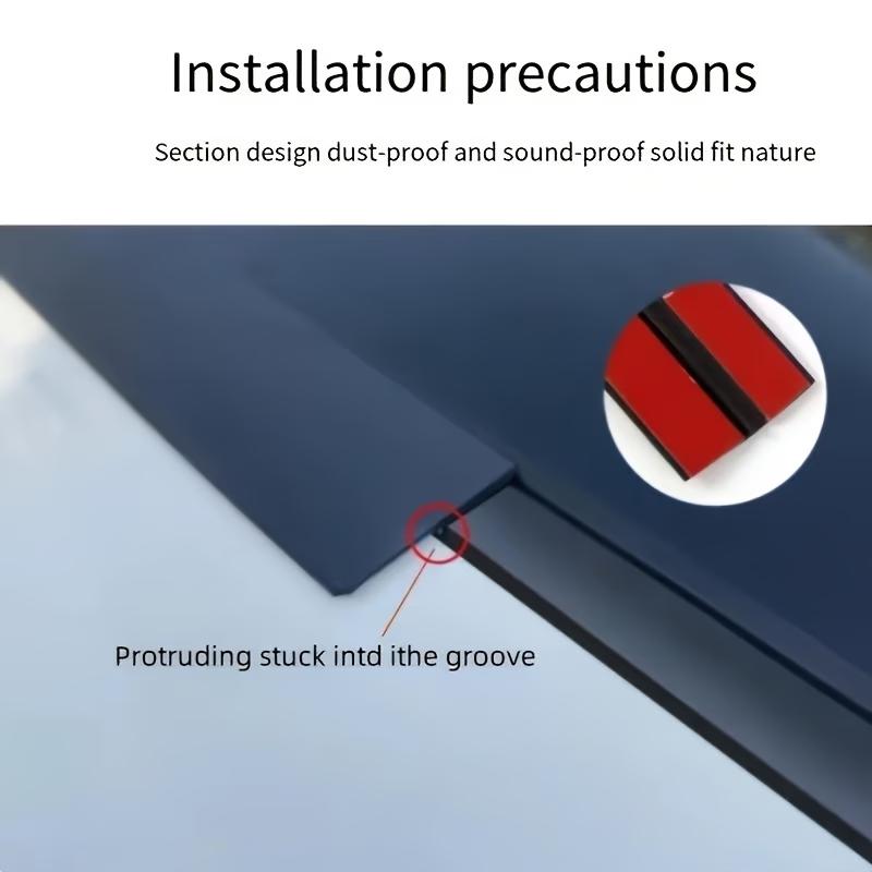 4M Rubber Car Seals Edge Sealing Strips Auto Roof Windshield Sealant Protector Window Seal Strips Sound Insulation Tape 14/19mm
