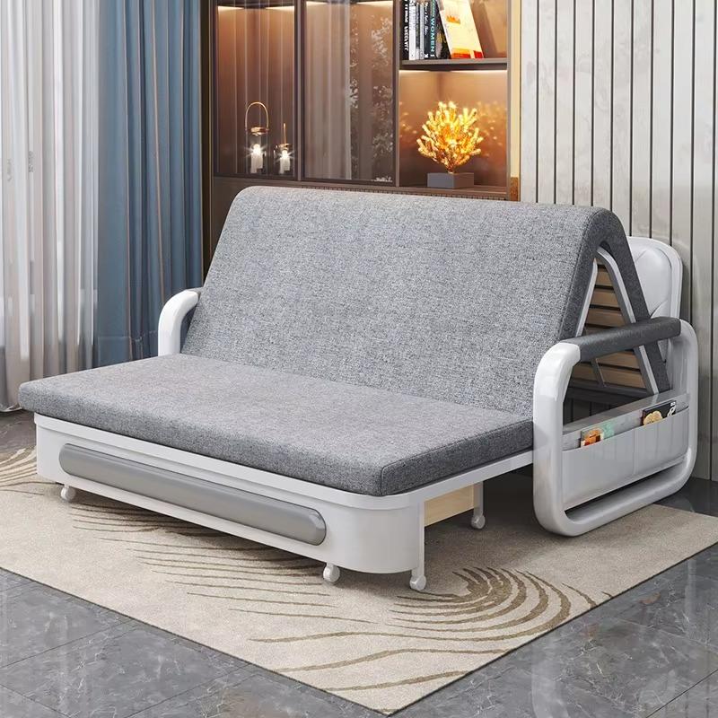 Hot Selling Modern Fabric Sofa Bed Set Family Living Room Multifunctional Folding Sofa Bed