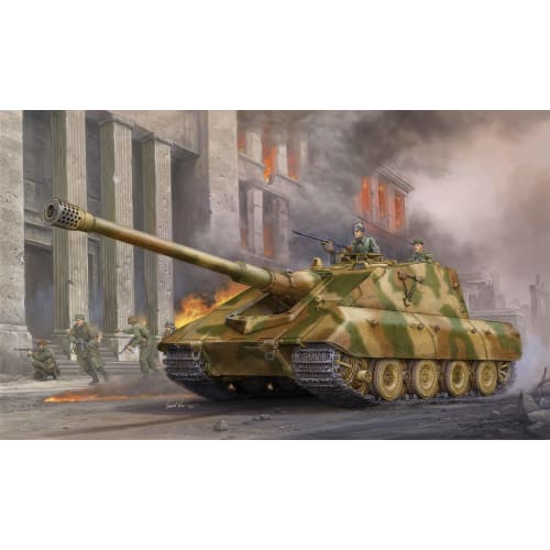 Trumpeter 1/35 scale German E-100 Heavy Tank Destroyer "Salamander" plastic model kit