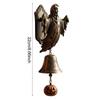 Halloween Door Bell Ornament Vintage Metal Doorbell Home Office Entrance Door Wall Mount Decorative Welcome Bell