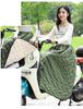 Winter Windproof Fleece-Lined Skirt for Leg and Knee Protection - Unisex Warm Riding Gear