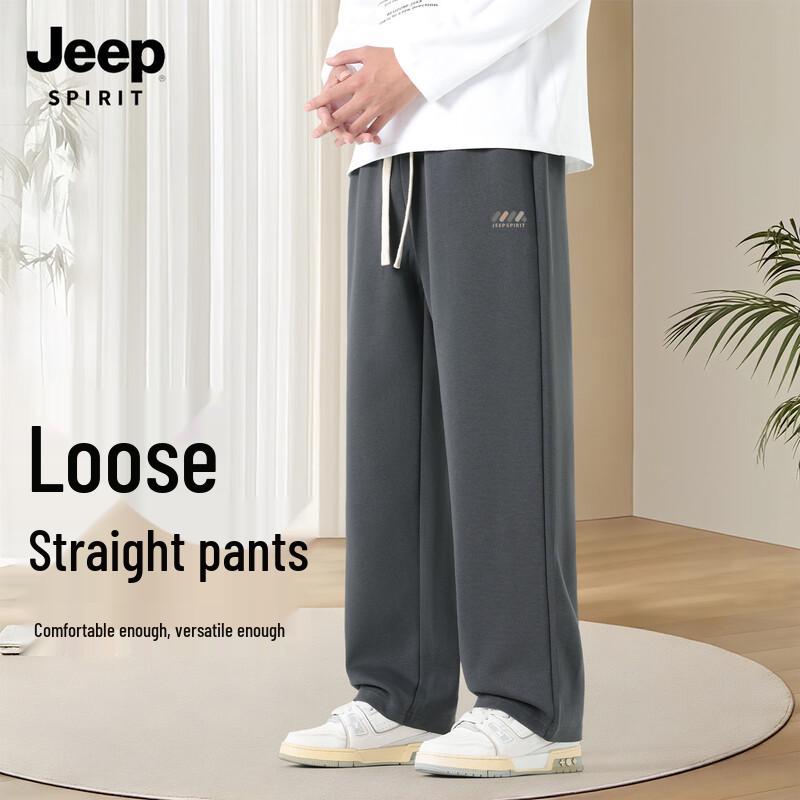 

JEEP SPIRIT Men s Loose Straight-Leg Casual Pants 2XL