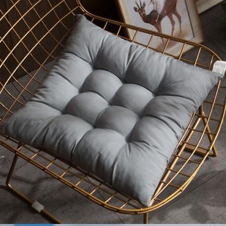 Chair Cushion Round Cotton Upholstery Soft Padded Cushion Pad  Home Or Car