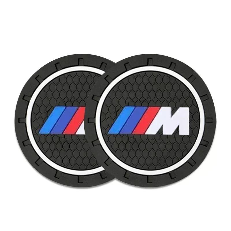 

Hot 2025 Car Coaster Water Cup Bottle Holder Anti-slip Pad Mat For BMW E60 E70 E82 E88 E90 E92 F01 F10 F30 G01 G20 G21 G30 G11 F