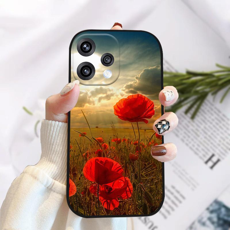 For OPPO Reno15 Reno 15 Pro Max Case Fashion Silicone Soft Protective Cover For OPPO Reno 15Pro 15ProMax Shockproof TPU Bumper