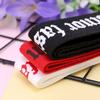 130cm Unisex Nylon Canvas Belts Printing Thai D Ring Double Buckle