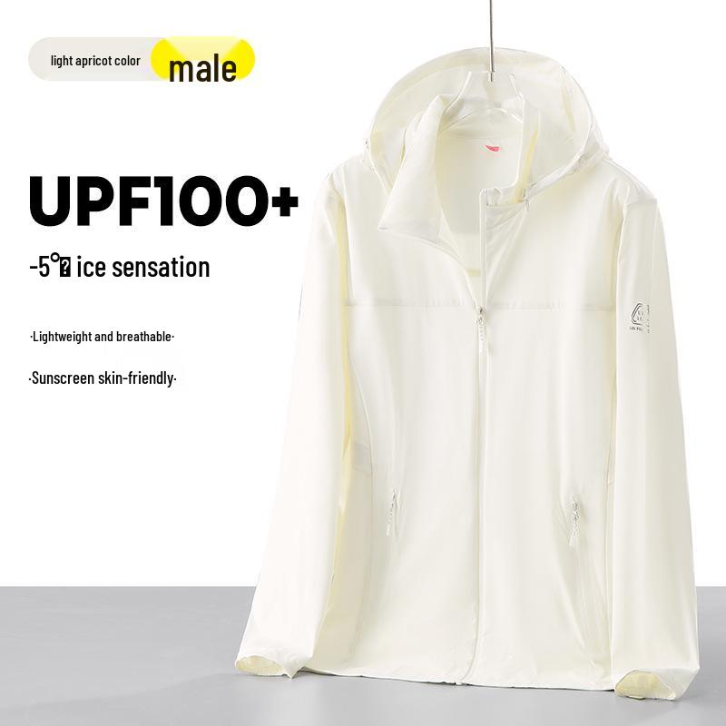 Cămașă din Mătase de Gheață UPF 100+ de Protecție Solară pentru Bărbați și Femei - Echipament Ușor, Respirabil, Anti-UV pentru Vară, Activități în Aer Liber și Pescuit