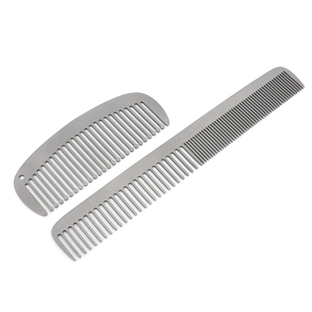 Titanium Alloy Comb Camping Accessories Outdoor Small Tool