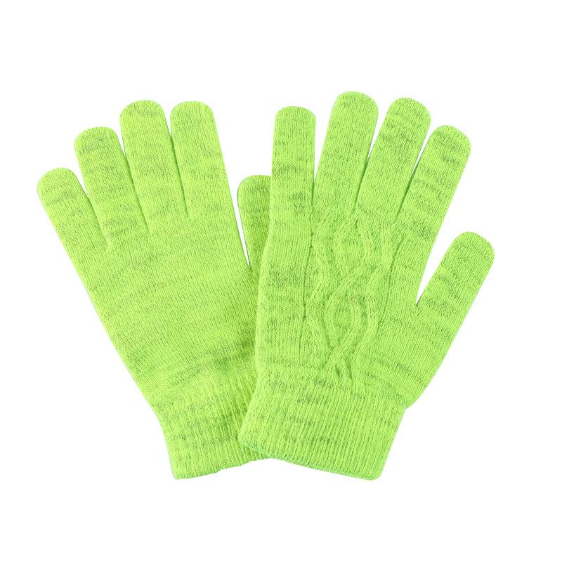 Winter Outdoor Antibacterial Protective Gloves Women's Light and Breathable Knitted Gloves Men's Riding Adult Gloves