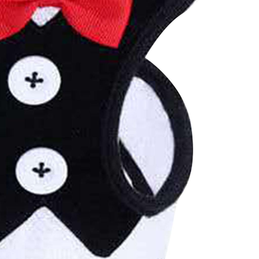 Dog Harness Leash Bow Tie Breathable Comfortable Durable Dog Harness and Leash Set for Walking