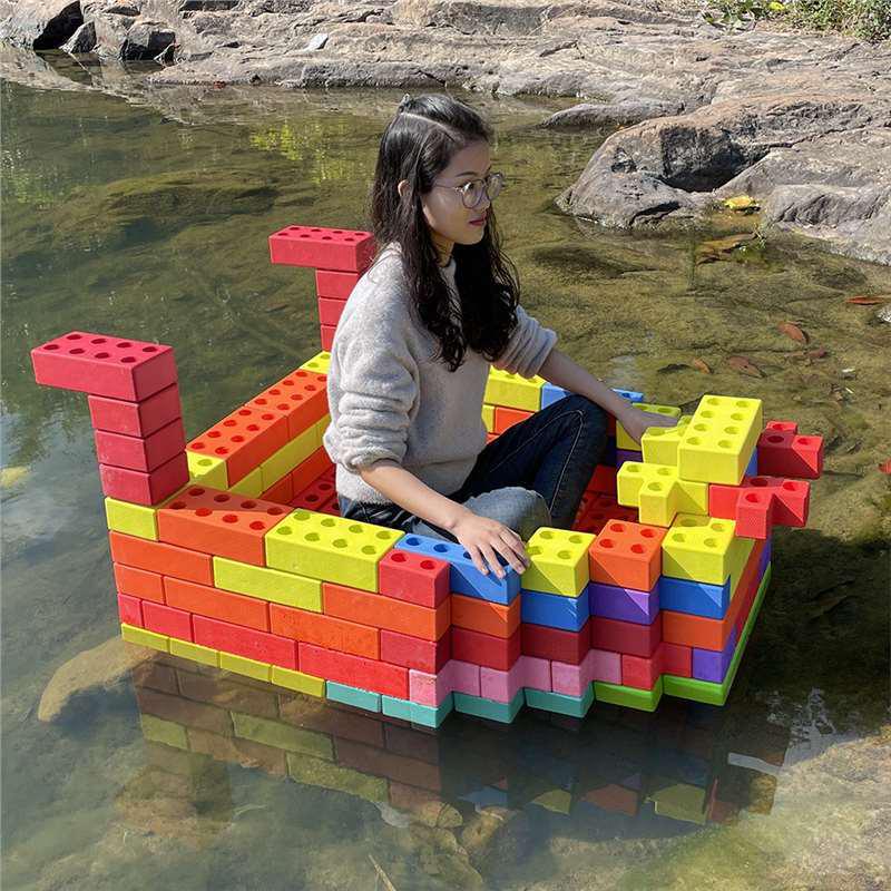 Large EVA Foam Building Blocks for Kindergarten and Class Construction Play