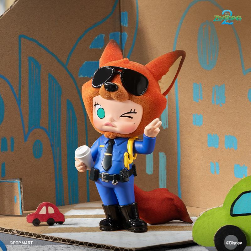 POP MART MOLLY × Zootopia Co-Branded Serie Figuren Blind Box