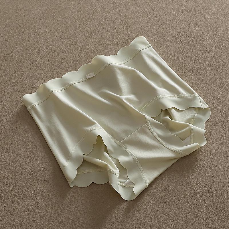 Comfortable and Skin Friendly Modal Cloud Feel Nude Panties Solid Color Cute Soft Glutinous Triangle Women’s Panties