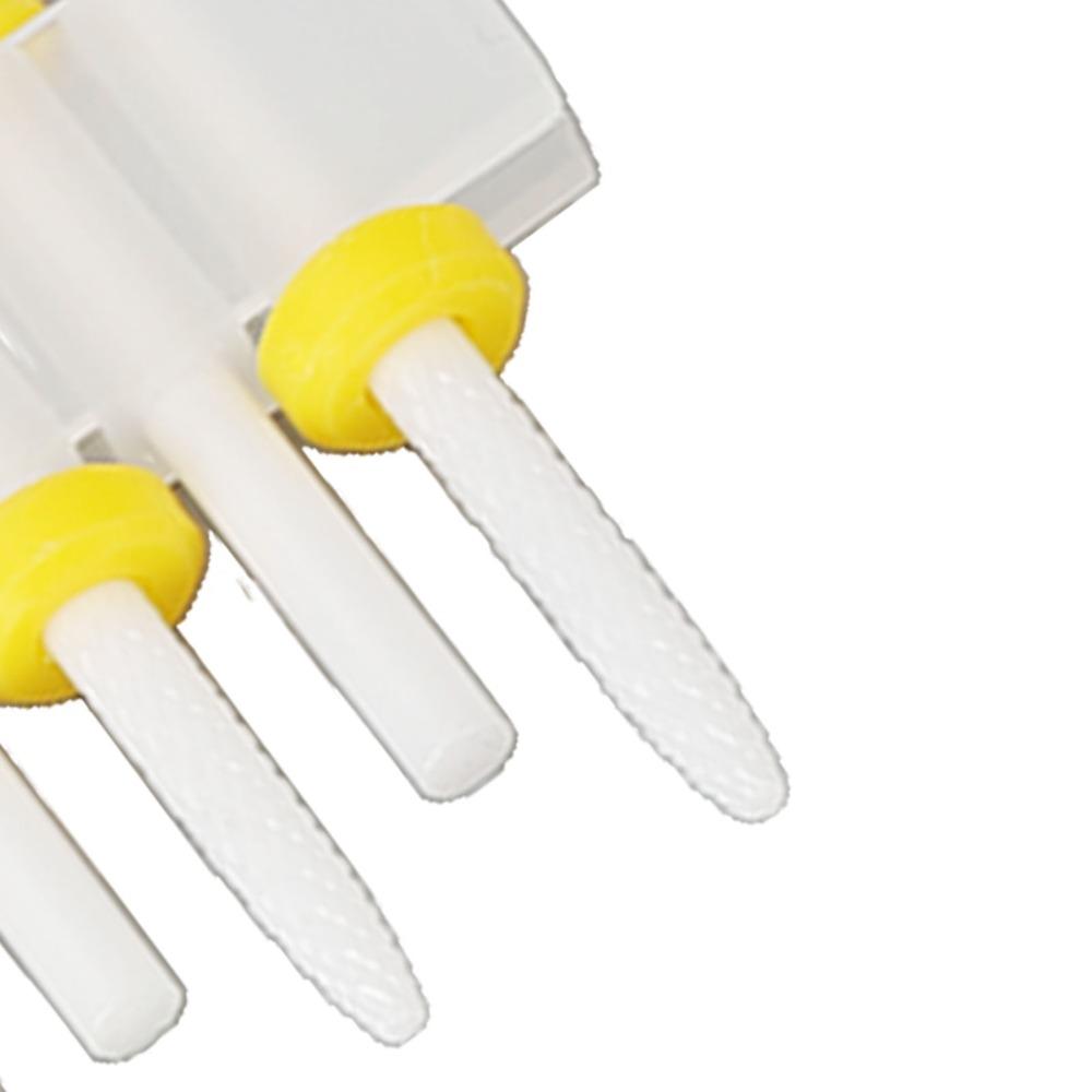 10PCS Beginner Friendly Cuticle Remover Bit Gentle Grinding Nail Grinding Head  Professional Salon