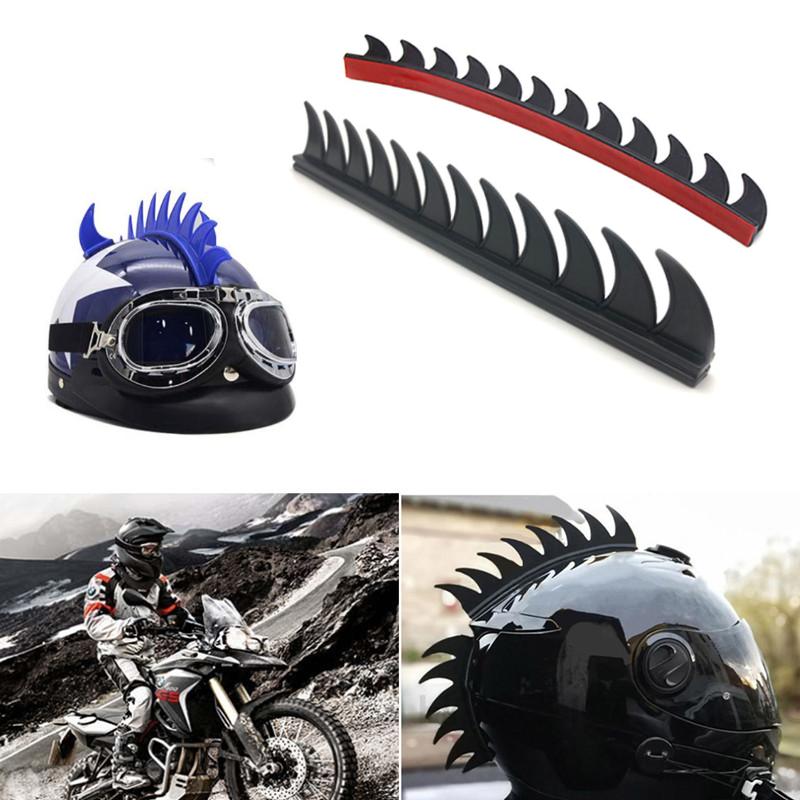 Motorcycle Helmet Styling Stickers Helmet Accessories for Bike Scooter Motocross Full Face Helmet  Retro Decoration Unisex