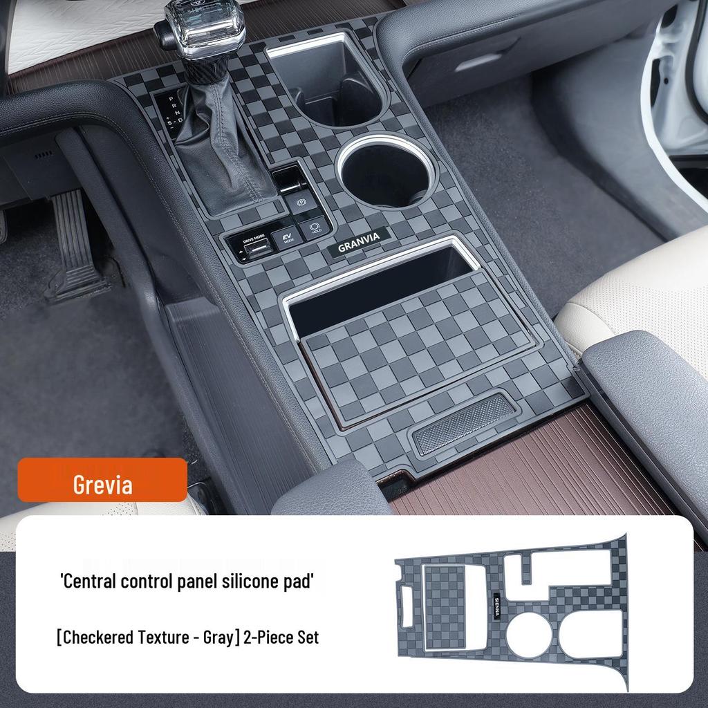 Toyota Sienna Center Console Armrest Lid Anti-Slip Mat with Leak-Proof Strip and Unique Grevy Features
