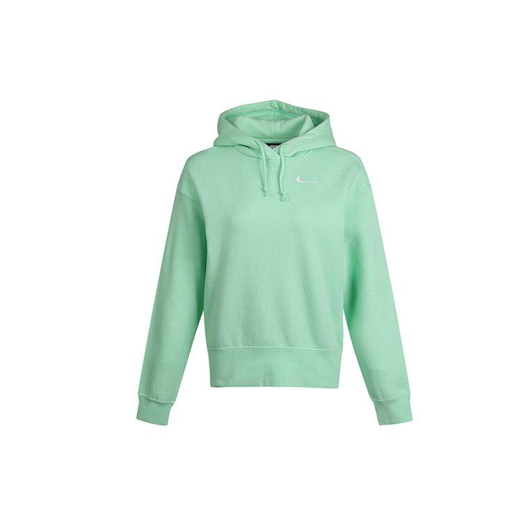 Nike Sweatshirts Women's Green Hooded Moderate Regular CZ2591-390