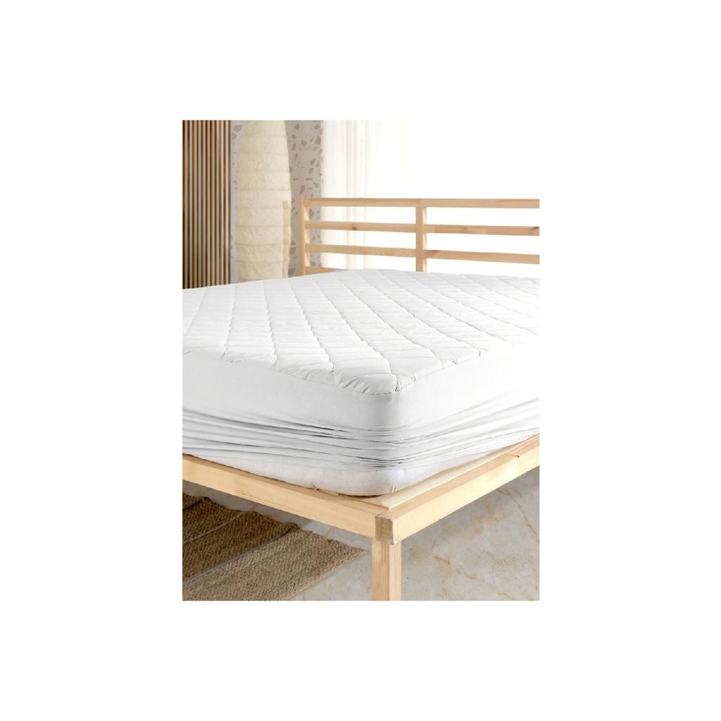 Quilted Fitted Mattress Protector Mattress Protector Single And Double Quilted Cotton Mattress Protector