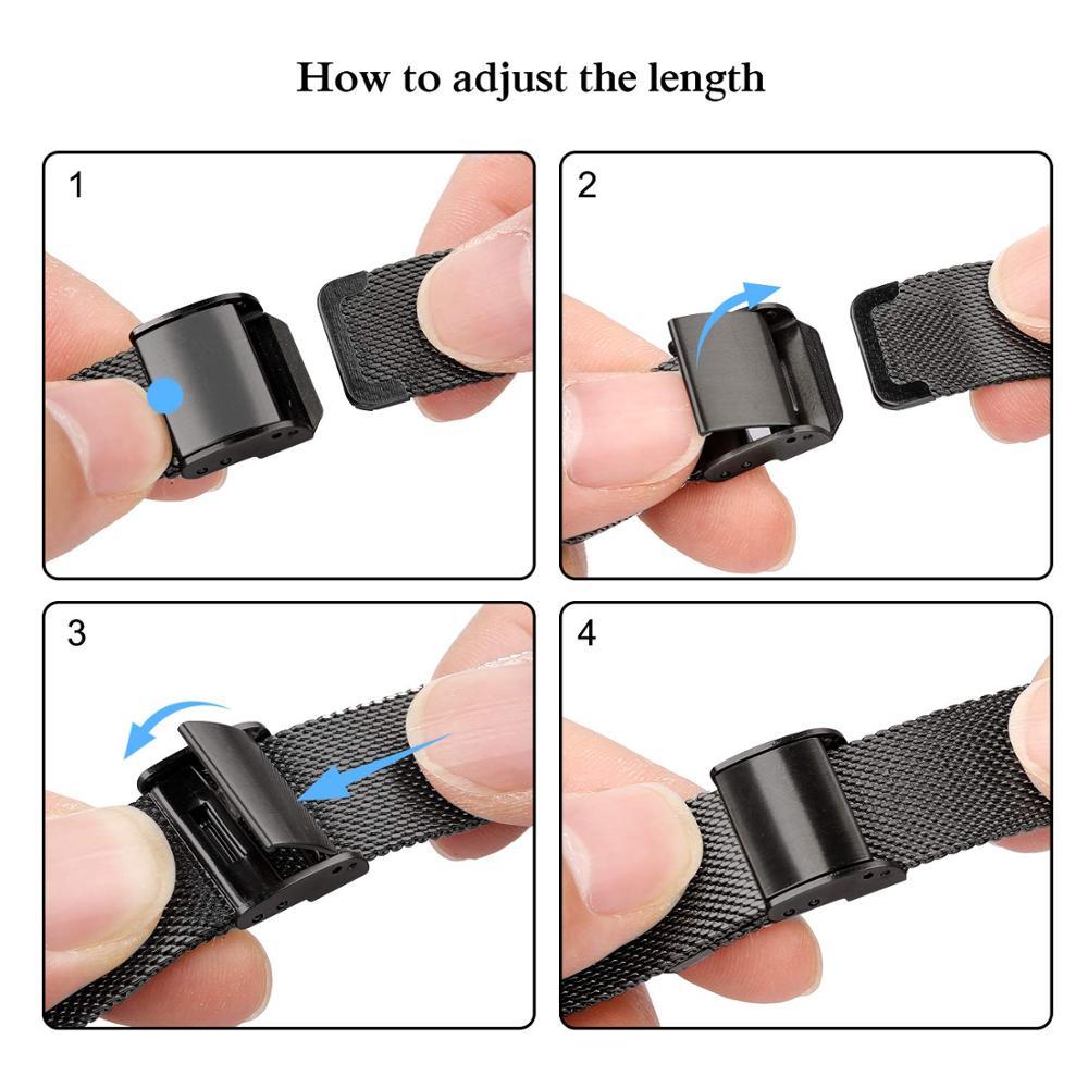 Metallarmband für Apple Watch Band 44mm 40mm 46mm 42mm 45mm 41mm 49mm Mailänder Armband iWatch Serie Ultra 11 10 9 8 7 6 SE Gürtel