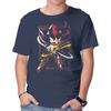 Unisex Crew Neck T-Shirt Ultimate Life Form Graphic Short Sleeve Casual Tee