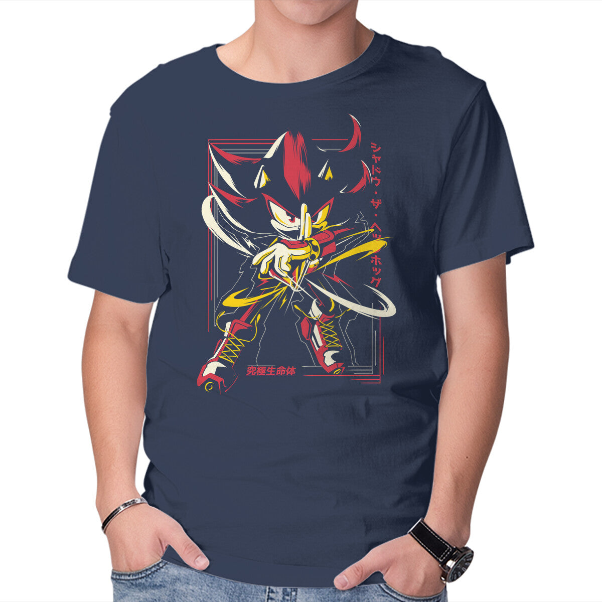 Unisex Crew Neck T-Shirt Ultimate Life Form Graphic Short Sleeve Casual Tee XXXL