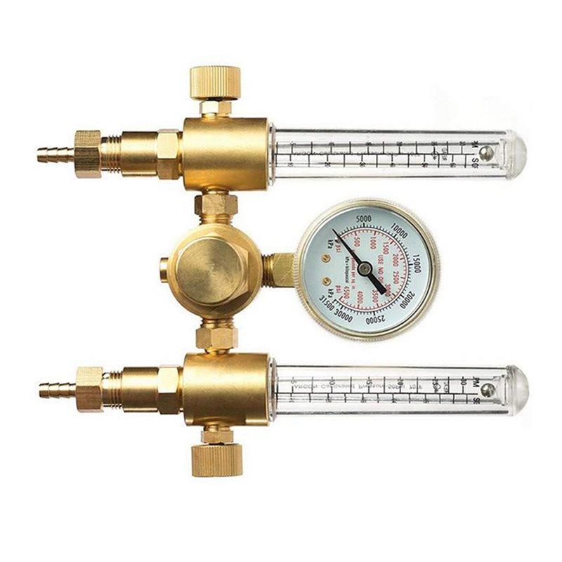 A25F-CGA580 Dual Output Argon Regulator Regulator Flow Meter Spare Parts Professional
