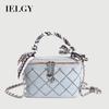 Fashionable All-Match Chain Cross-Body Small Square Bag Portable Box Bag