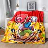 1pc Blanket Super Mario1 Print Design, Lightweight Blanket for Sofa, Bed- Soft &Warm, Gift for All Seasons like Christmas, Halloween