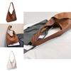 Simple Solid Color Large Capacity Women Casual Tote Bag For Daily Commuting