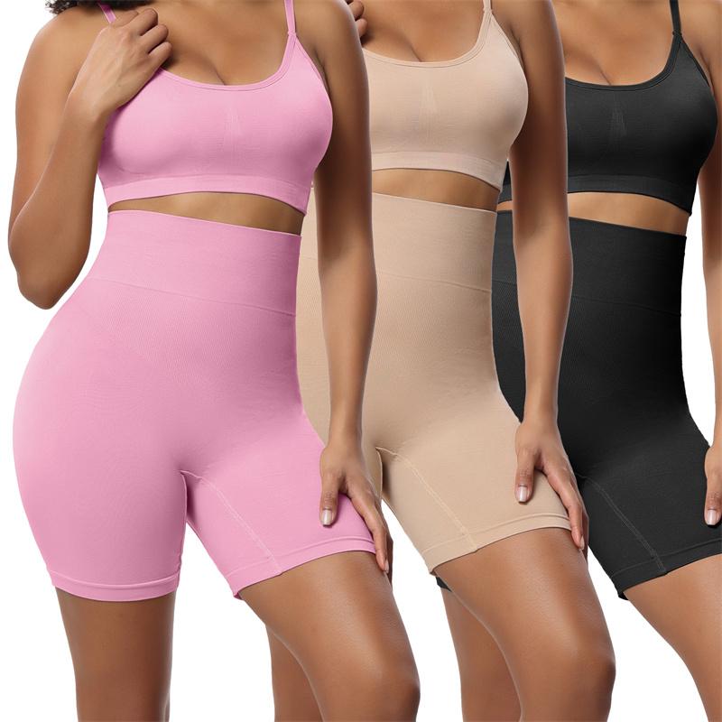 Women's Shapewear Tummy Control Shorts High Waist Panties Mid Thigh Shaper Pants Waist Shaping Safety Pants