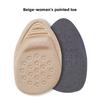 Forefoot Half Size Pad, Shoes One Size Larger, Sports Shoes for Men and Women, Adjustment and Filling, Reduced Size, Toe Plug, Breathable Forefoot Pad
