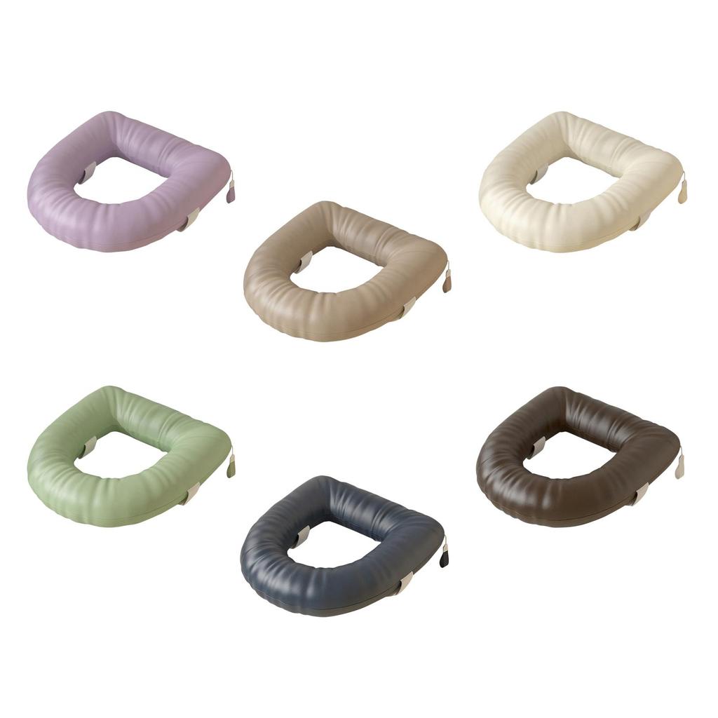 Toilet Seat Riser Thicken Comfortable Flexible Toilet Seat Cover for Seniors