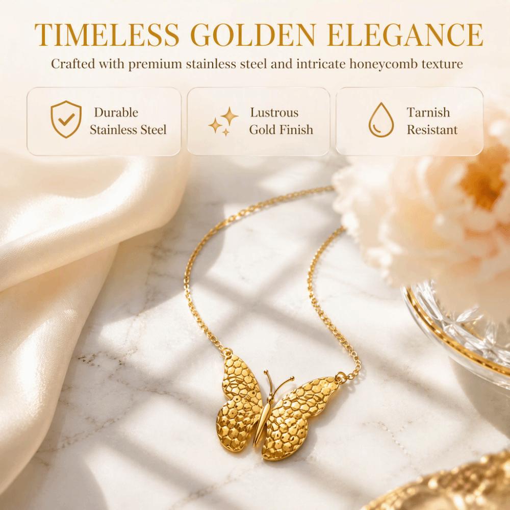 3/4/6cm Butterfly Pendant Necklace Minimalist Butterfly Pendant Stainless Steel Choker  Evening