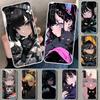 Anime Girls Cute Black Cat Phone Case Cover for Samsung Galaxy A17 A16 A26 A36 A56 A57 A37 A15 A25 A35 A55 A14 A24 A34 A54 A13 A