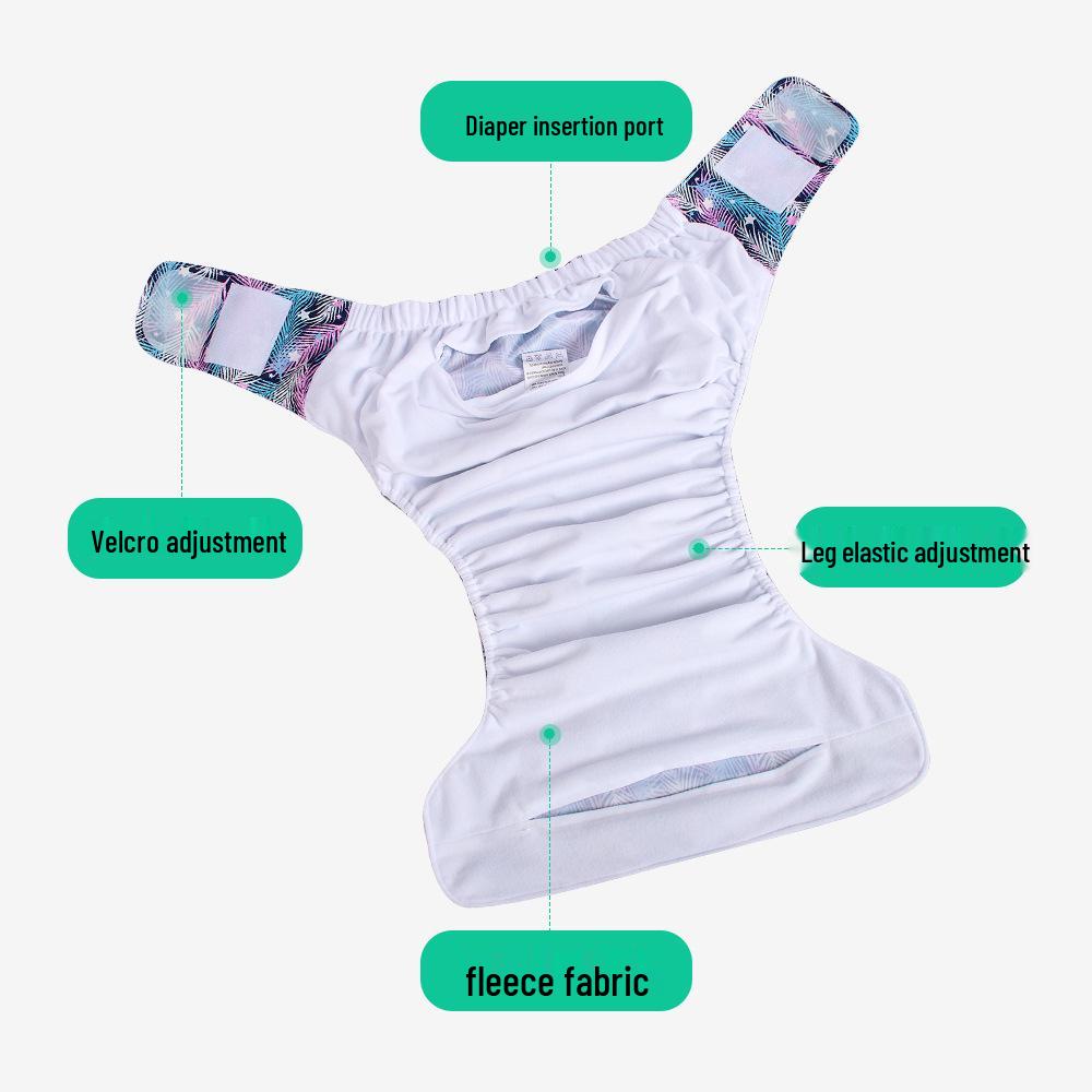 Elderly Washable Leakproof Incontinence Diaper Underwear – Adult Pads for Seniors