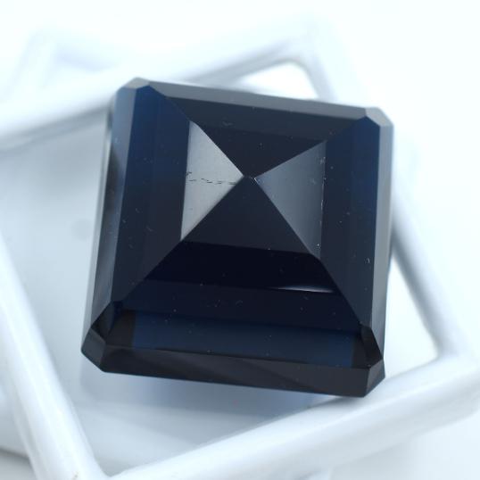 

103.20 Ct A++ Rare Big Size Teal Sapphire Square Cut Loose Gemstone CERTIFIED va-370 27.1 mm approx синій