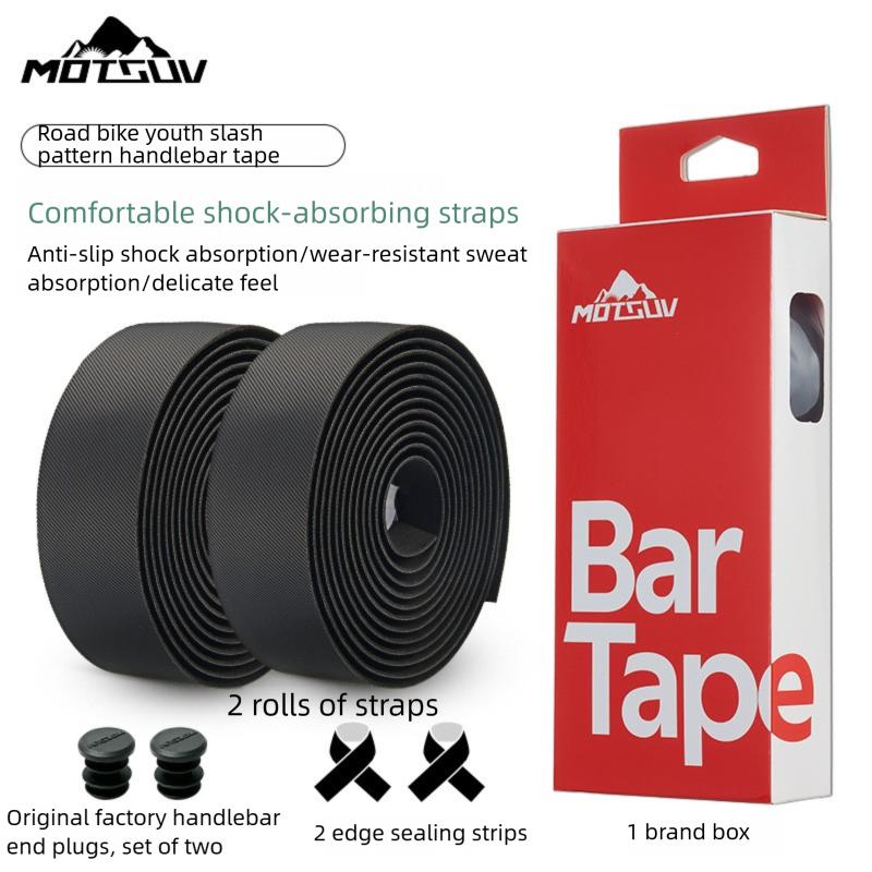 Road Bike Handlebar Tape, Anti-Slip Breathable Wear-Resistant, 3D Texture Comfortable Wrap Strap, Cycling Bike Accessories