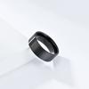 New Simple Car Line Titanium Steel Ring Ring Men and Women Niche Personality Neutral Cold Wind Light Luxury Hand Jewelry