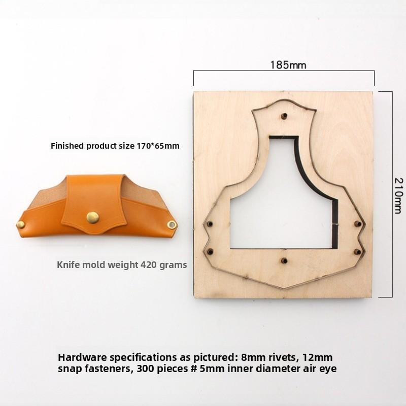Handbag Coin Holder Customized / Keychain / No Sewing Coin Card Bag / Lighter Bag Leather Cutting Die, DIY Leather Punch Die